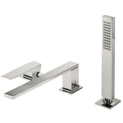 Lage Prijs Slim Exclusive Badmengkraan voor randset met handdouche antikalk 20216101AC