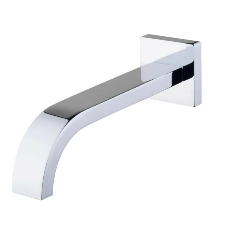 Beste Prijs Inbouwuitloopkraan Vierkant 25Cm 1/2" Chroom