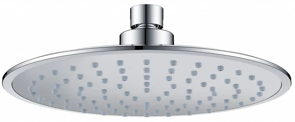 Abs Hoofddouche Rond 200Mm Chroom/Grijs Finale Uitverkoop