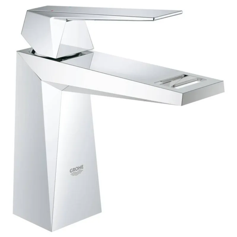 Veilige Betaling Allure Brilliant Wastafelkraan Met Gladde Body Chroom