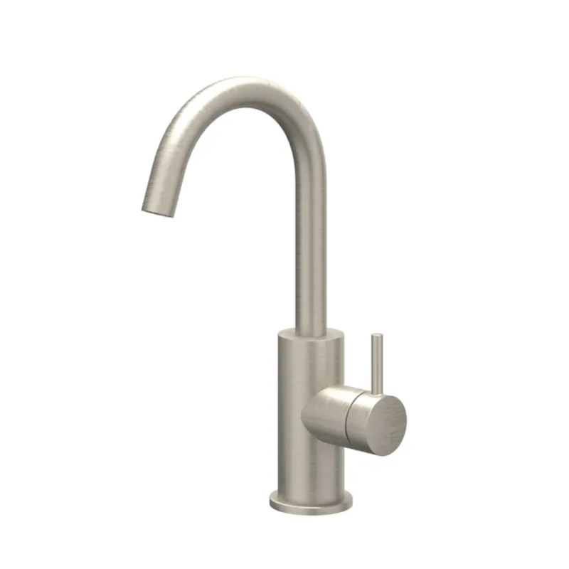 Wastafelkraan IVY Bond Draaibare Uitloop Coldstart Geborsteld Nickel PVD Exclusieve Aanbieding