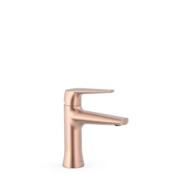 Exclusieve Aanbieding Wastafelmengkraan Tres Fuji met Waterbesparing 17.4 cm Mat Rose Gold