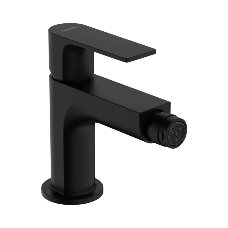 Weekendaanbieding Bidetmengkraan HansGrohe Rebris E Eengreeps Met Trekwaste Mat Zwart