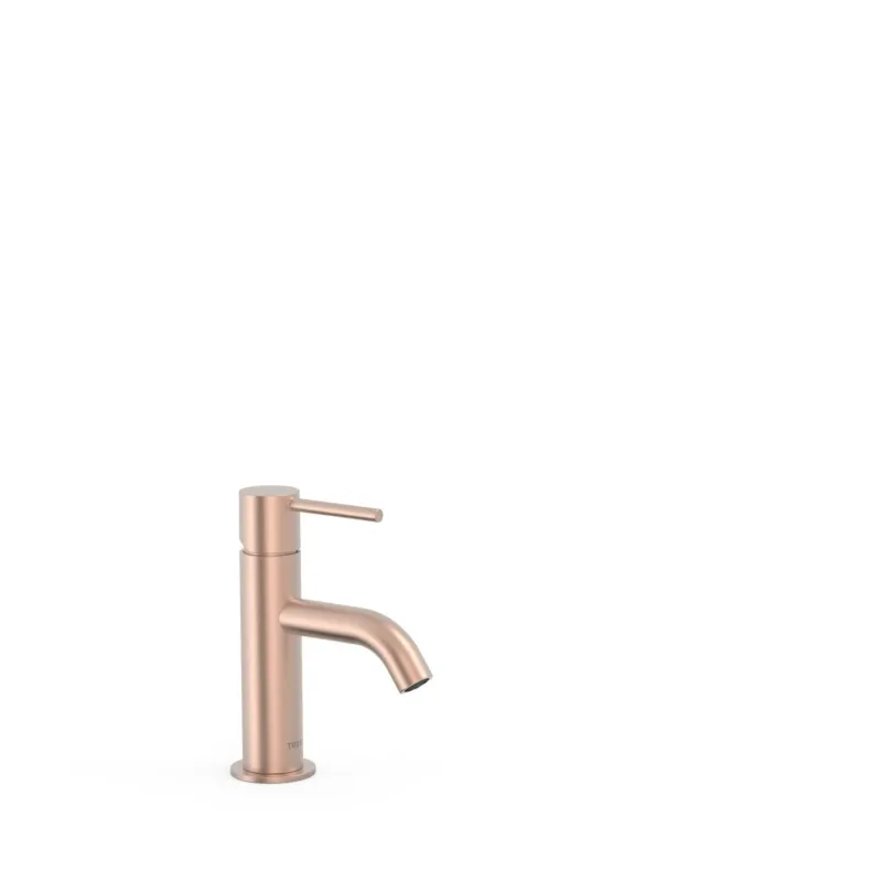 Wastafelmengkraan Tres Study Exclusive 17,5 cm Hendel Rond Mat Rosé Goud Nu Kopen