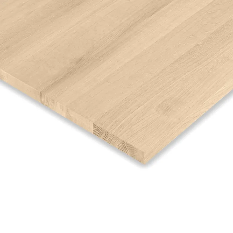 Merkproduct eiken paneel Eiken paneel - 2 cm dik (1-laag) - foutvrij eikenhout - meubelpaneel (massief) - 122 cm breed - timmerpaneel 8-12% KD - voor binnen - Eiken paneel - Foutvrij eiken (A/B) - 2 cm - 180x122 cm