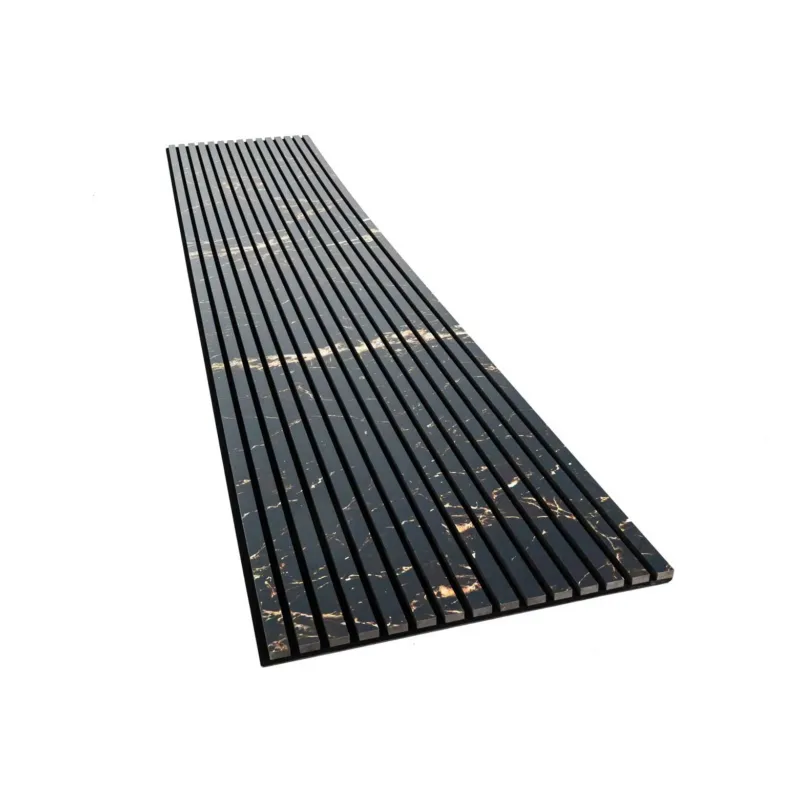 Aanbieding Akoestisch paneel nawood marble black 600×3000 mm