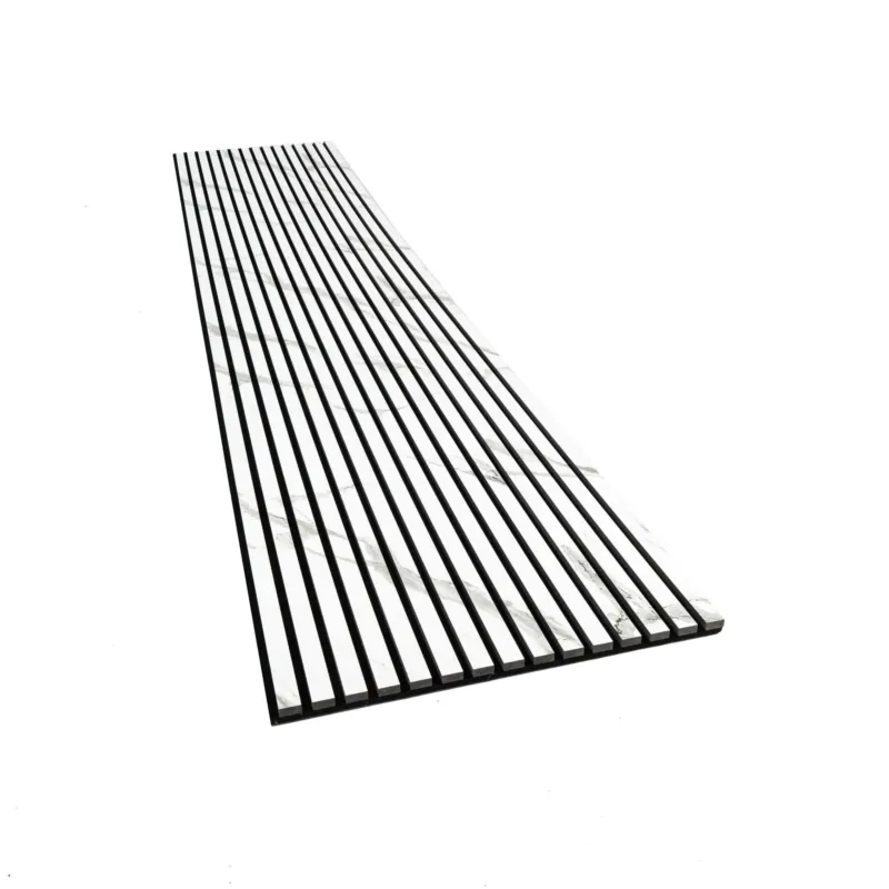 Hete Deal Akoestisch paneel nawood marble white 600×3000 mm