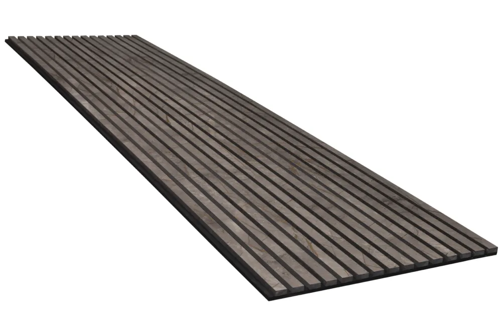 Akoestisch paneel nawood marble grey 600×3000 mm Finale Uitverkoop