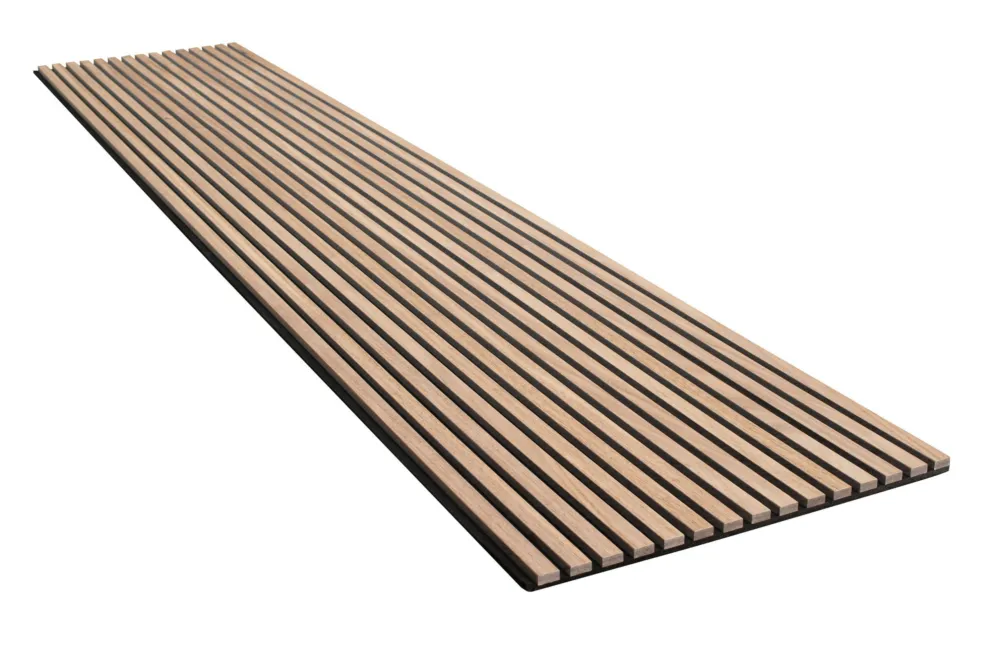 Nieuw Akoestisch paneel nawood eiken Walnut 600×3000 mm