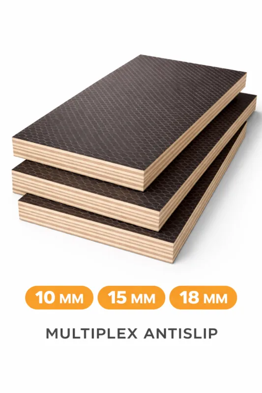 Dagaanbieding Multiplex Antislip 2500x1250x10 mm