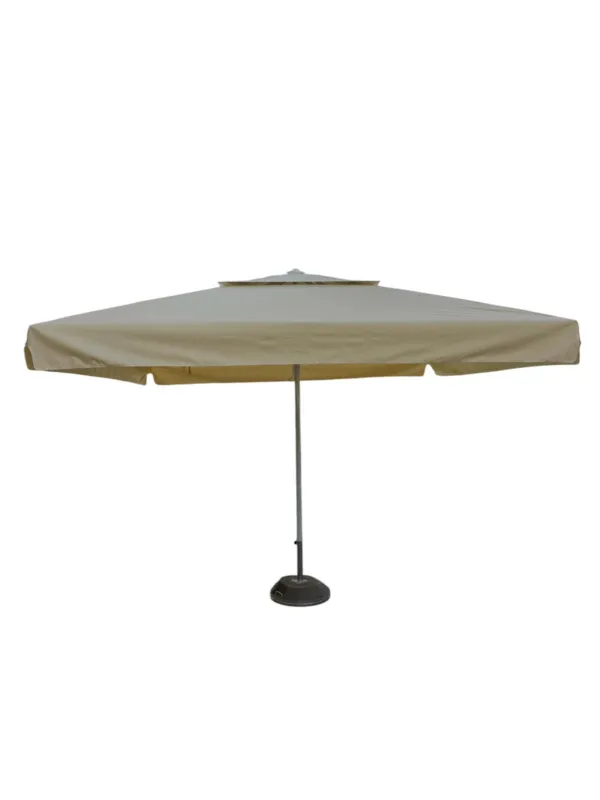 Weekendaanbieding Horeca parasol beige 350×350 cm