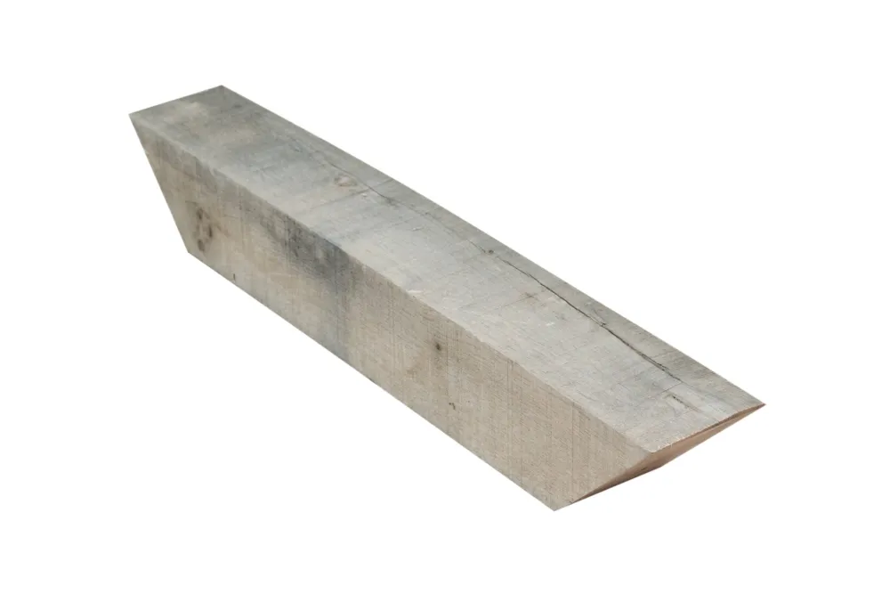 Eikenschoren 100x100mm - 70cm - Fijn bezaagd (standaard ) Tijdelijk Beschikbaar