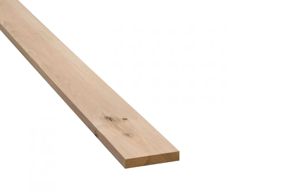Eiken meubelhout 20x100mm - 200cm - Rustiek AB Dagaanbieding