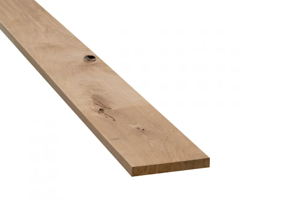 Eiken meubelhout 20x150mm - 200cm - Rustiek AB Flitsaanbieding
