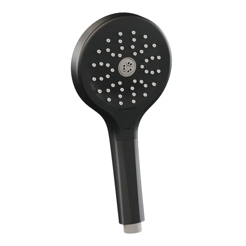Handdouche Brauer Black 3 Standen 22 cm Mat Zwart Uitverkoop