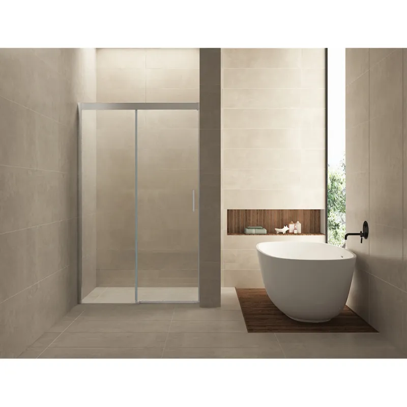 Direct Verzonden Nisdeur Wiesbaden Softclose 2.0 Douchedeur 90x200 cm 8mm Aluminium NANO Coating