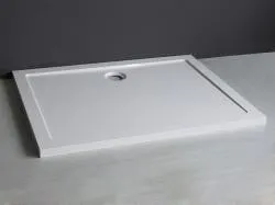 Rechtstreeks Van De Fabrikant Wiesbaden luxe douchebak SMC rechthoek 1200x900x40 wit