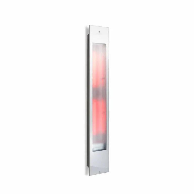 Solo Infrarood Opbouwapparaat 20X125X18 Cm Aluminium Actieprijs