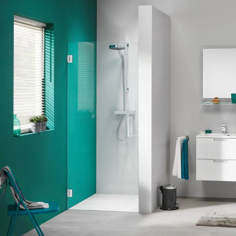 Superprijs Nisdeur ‘I Am‘ 80X200 Cm Rvs Helder Antikalk Glas