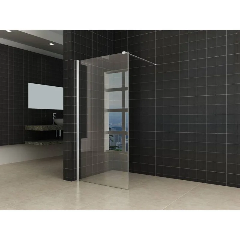 Korting Inloopdouche Met Muurprofiel 90X200 Cm En 10 Mm Nano Anti Kalk Glas