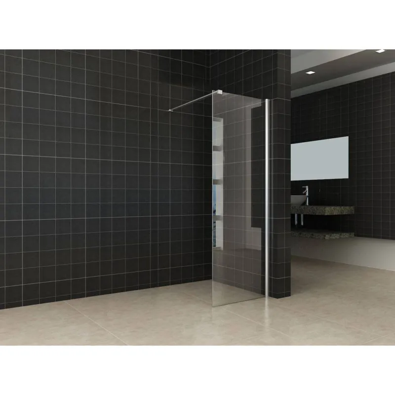 Hete Deal Inloopdouche Met Muurprofiel 60X200 Cm En 10 Mm Nano Anti Kalk Glas