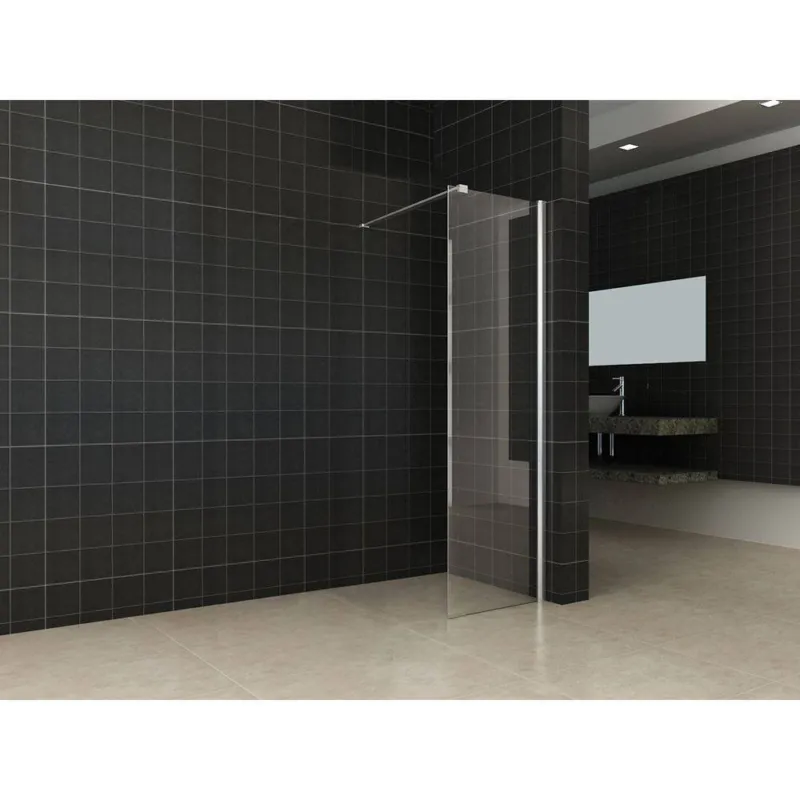 Inloopdouche Met Muurprofiel 50X200 Cm En 10 Mm Nano Anti Kalk Glas Koop Vandaag
