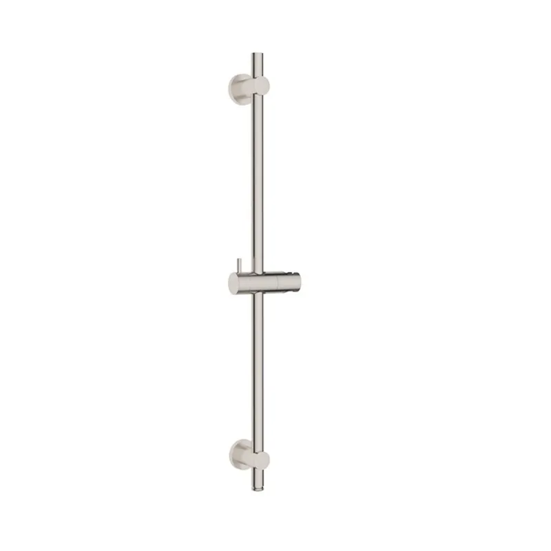 Gereduceerde Prijs Glijstang Wiesbaden Peck 66 cm Met Wateraansluiting Geborsteld Staal