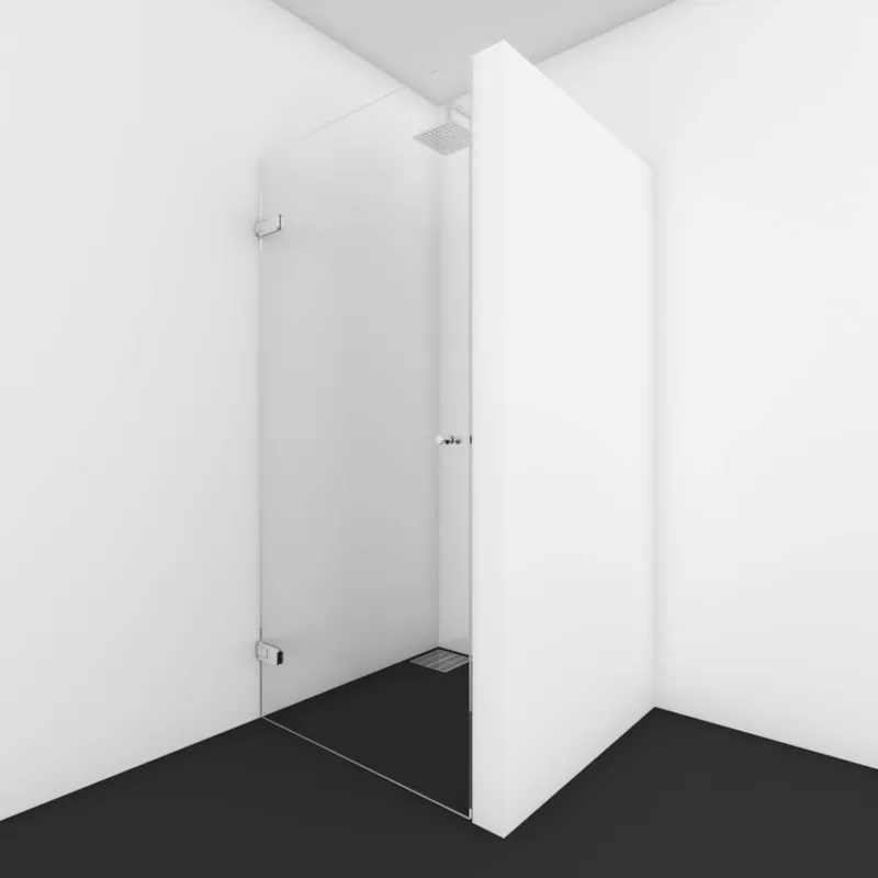 Finale Uitverkoop Nisdeur Van Rijn Products GL12 200x100 cm Chroom