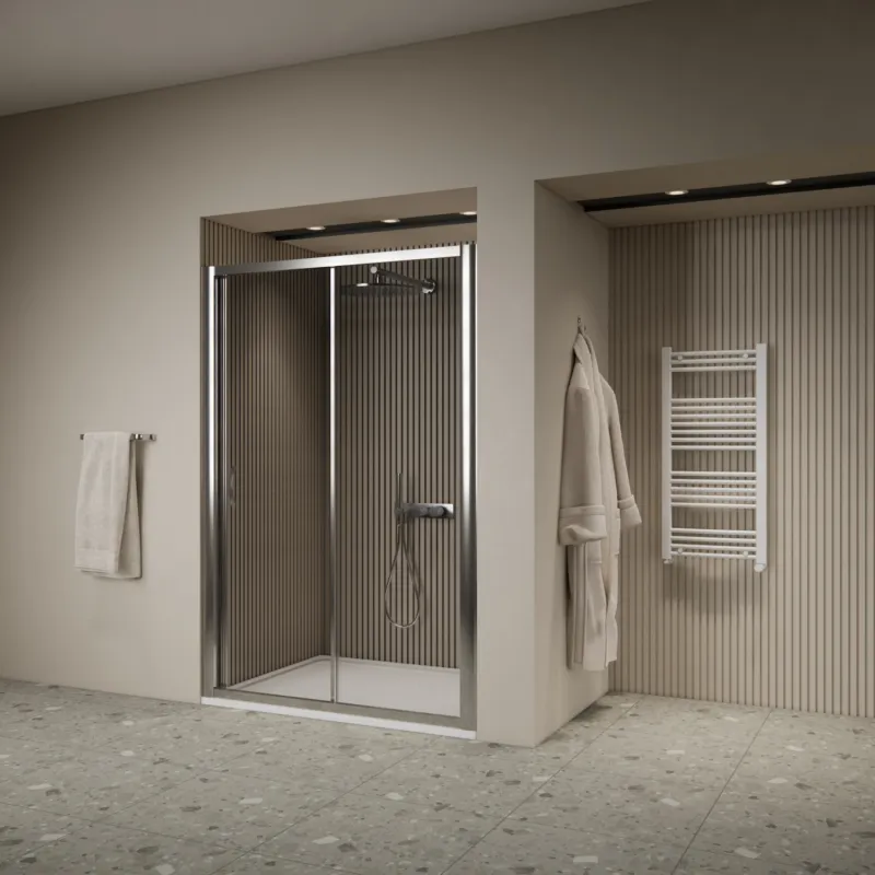 Nu Kopen Schuifdeur BWS Arema 130x190 cm Profiel Chroom