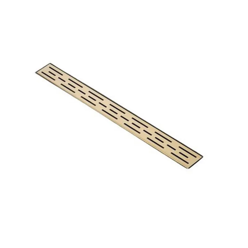 Los Rooster Sanilux Voor Douchegoot 100cm Geborsteld Goud Korting