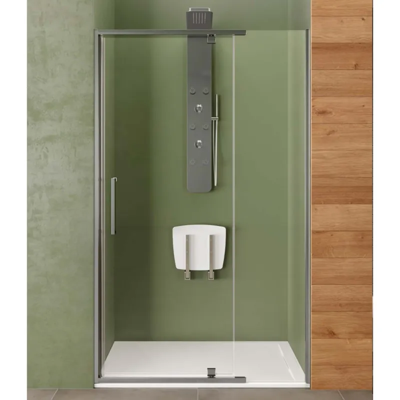 Alleen Vandaag Nisdeur Lacus Pianosa Evo 2-Delig 110x200 Cm Chroom