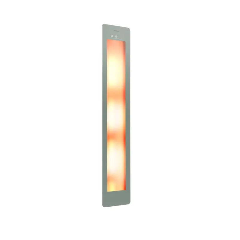 Flitsaanbieding Sunshower One L Round Infrarood 185x33 cm Inbouw - Opbouw vlak of hoek Organic Grey