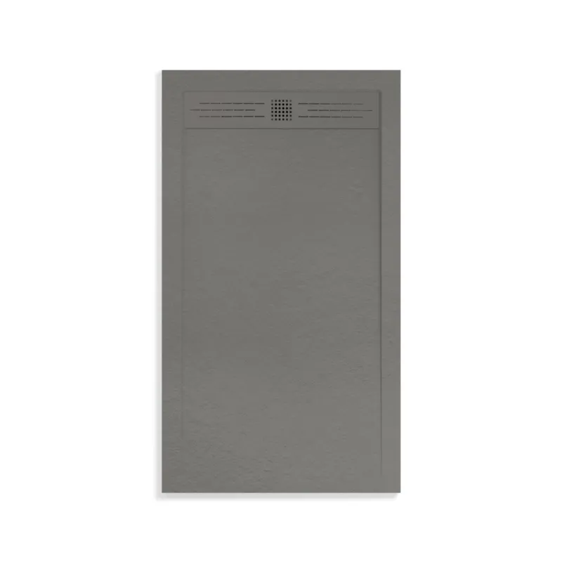 Douchebak Boss & Wessing Veroni Elite 120x80 cm Composietsteen Grijs Nieuw