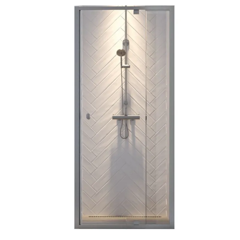 Nisdeur Sealskin Hooked Omkeerbaar Ruime Verstelbaarheid 100x200 cm Zilver Hete Deal