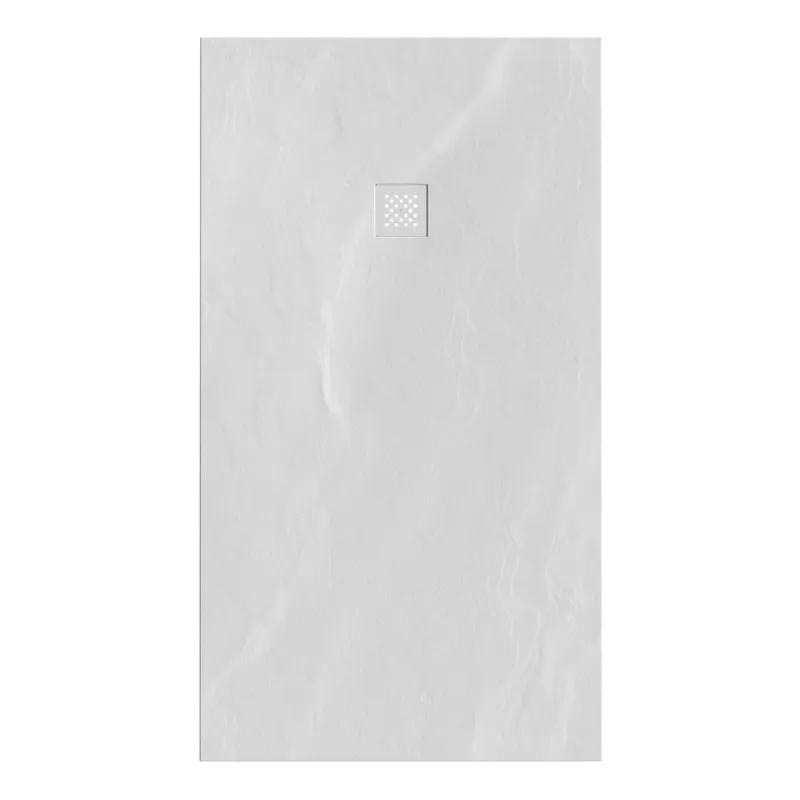 Betrouwbaar Douchebak Sanitop Just Creating Relievo Crag 100x180 cm Mat Wit