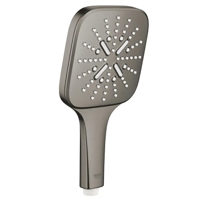 Handdouche Grohe Rainshower SmartActive 130 Cube 13cm Hard Graphite Geborsteld Goedkoop