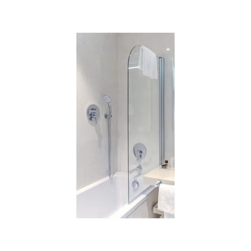 Badwand Plieger Royal 6 mm Glas 68x140 cm Chroom Koop Online