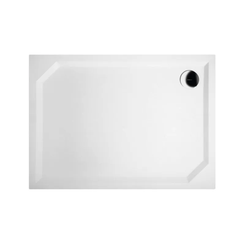 Douchebak Marmer Sapho Sara 110x80x4 cm Rechthoek Wit Actieprijs