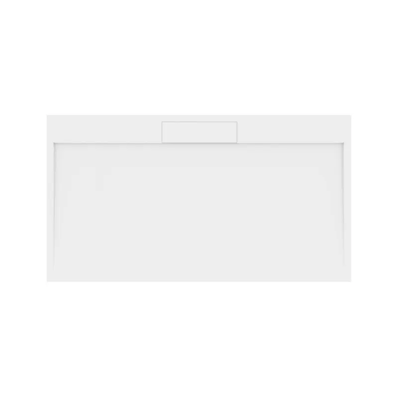 Beperkte Voorraad Douchebak Marmer Sapho Irena 160x90x3.5 cm Rechthoek Wit