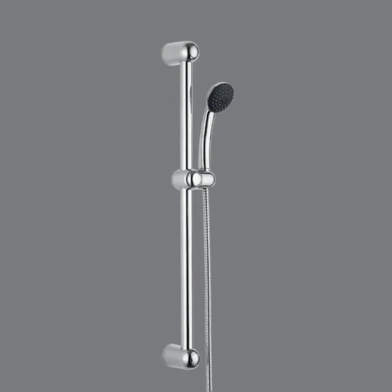 Glijstangset Go By Van Marcke Isifix 66cm Met Handdouche En Doucheslang Chroom Op = Op