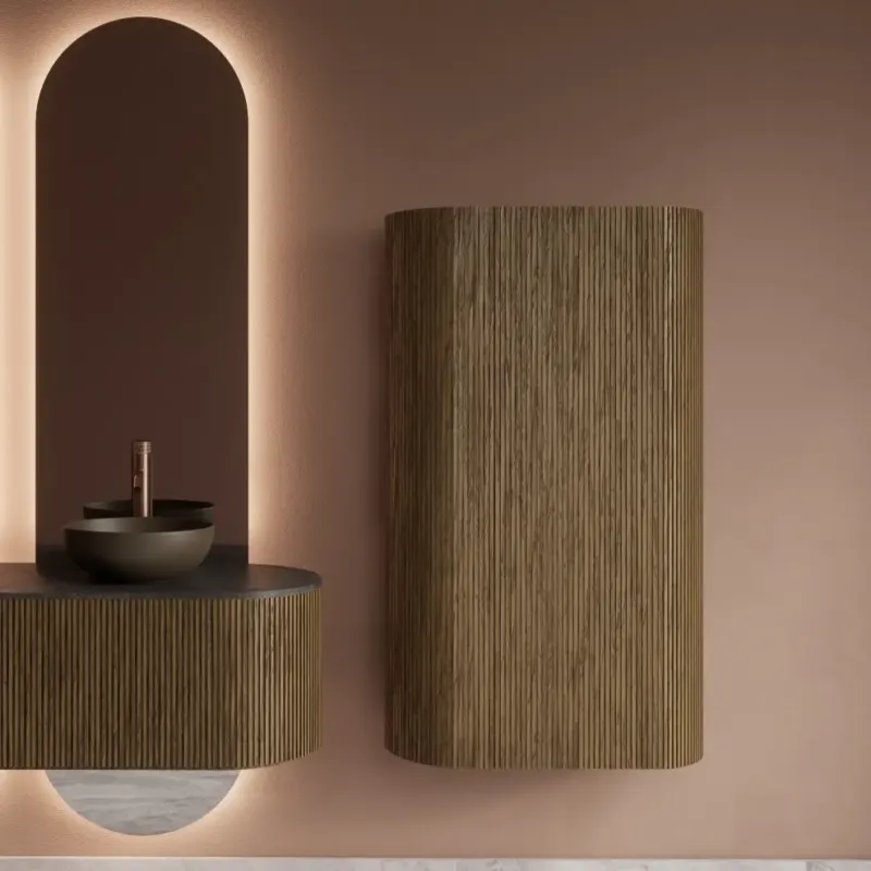Gliss Design Divino kolomkast castle brown Weekendaanbieding