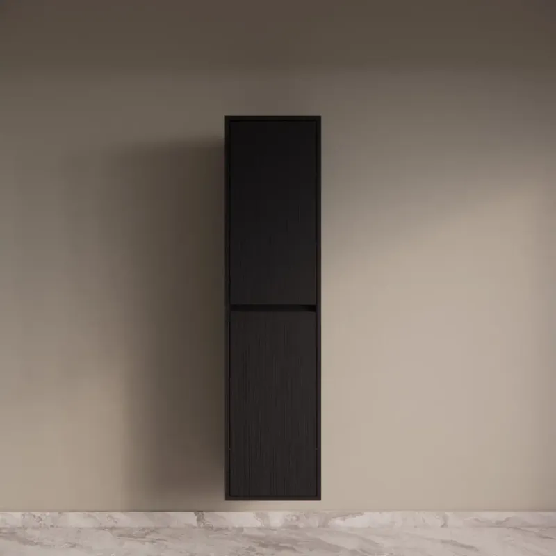 Lage Kosten Gliss Design Norello kolomkast black veneer
