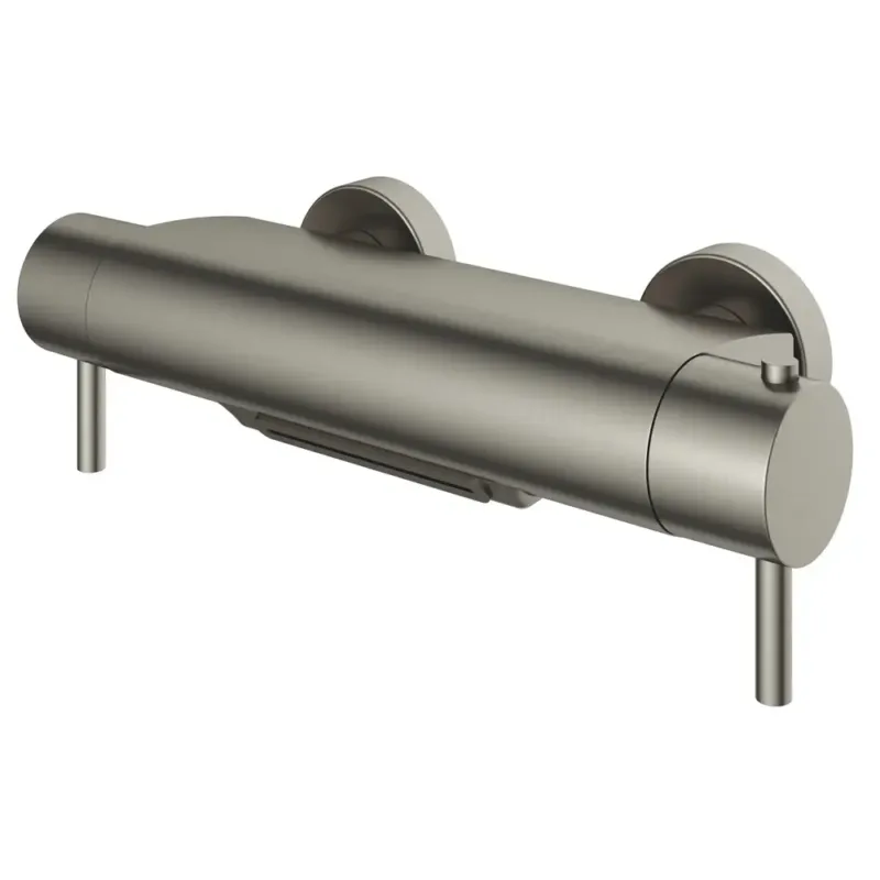 SCHADEMODEL Hotbath Cobber Thermostatische Badmengkraan Cascade Uitloop Geborsteld Nikkel B021 Voordeelprijs