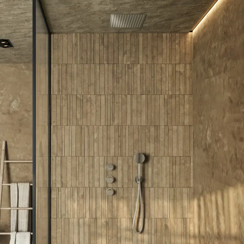 Beperkt Aanbod Saniclear Plus inbouw regendouche met inbouw douchekop 30x30cm chroom
