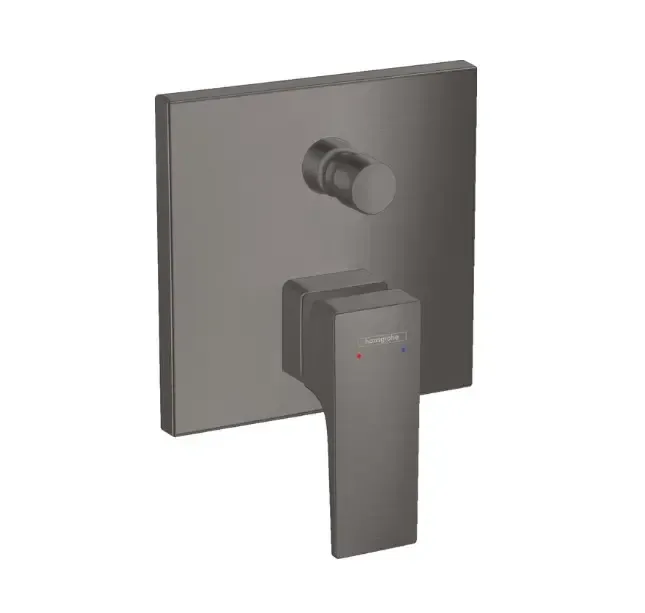 Alleen Vandaag Hansgrohe Metropol inbouw badmengkraan met zekerheidscombinatie zwart chroom geborsteld