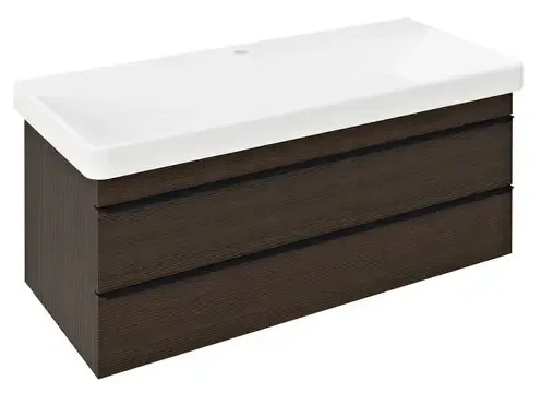 Sapho Sitia wastafelonderkast 101x50x44cm bruin Aanbieding