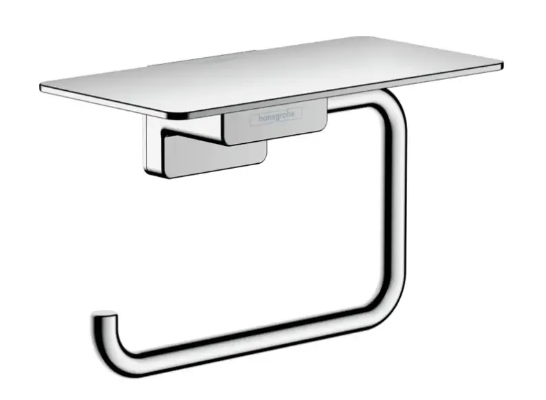 Uitverkoop Hansgrohe AddStoris wc-rolhouder met planchet chroom