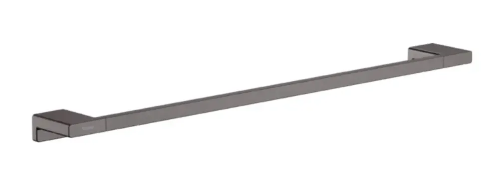 Aanbieding Hansgrohe AddStoris handdoekrek zwart chroom geborsteld