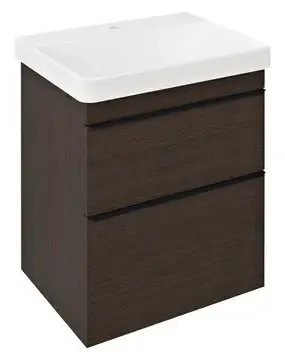 Hete Deal Sapho Sitia wastafelmeubel 60x75x45cm bruin