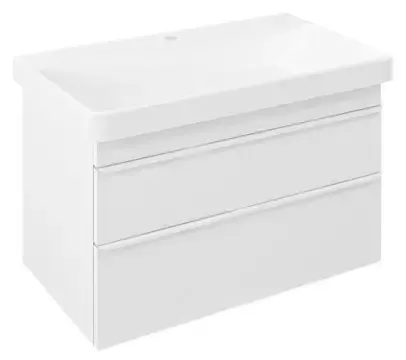 Veilige Betaling Sapho Sitia wastafelmeubel 80x55x45cm wit mat